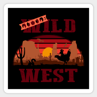 Little Wild West Sticker